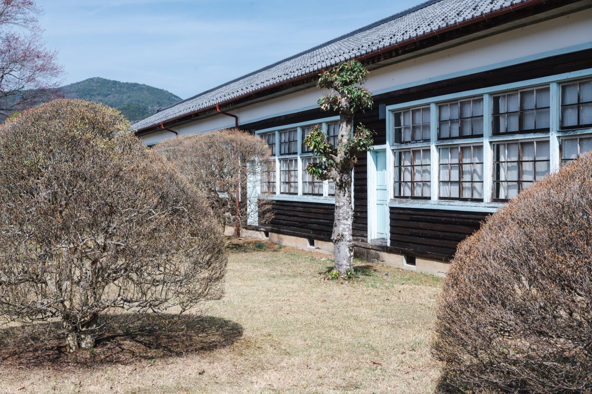 南信州の桜旅　杵原学校